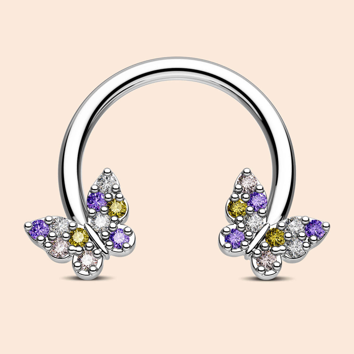 butterfly septum ring