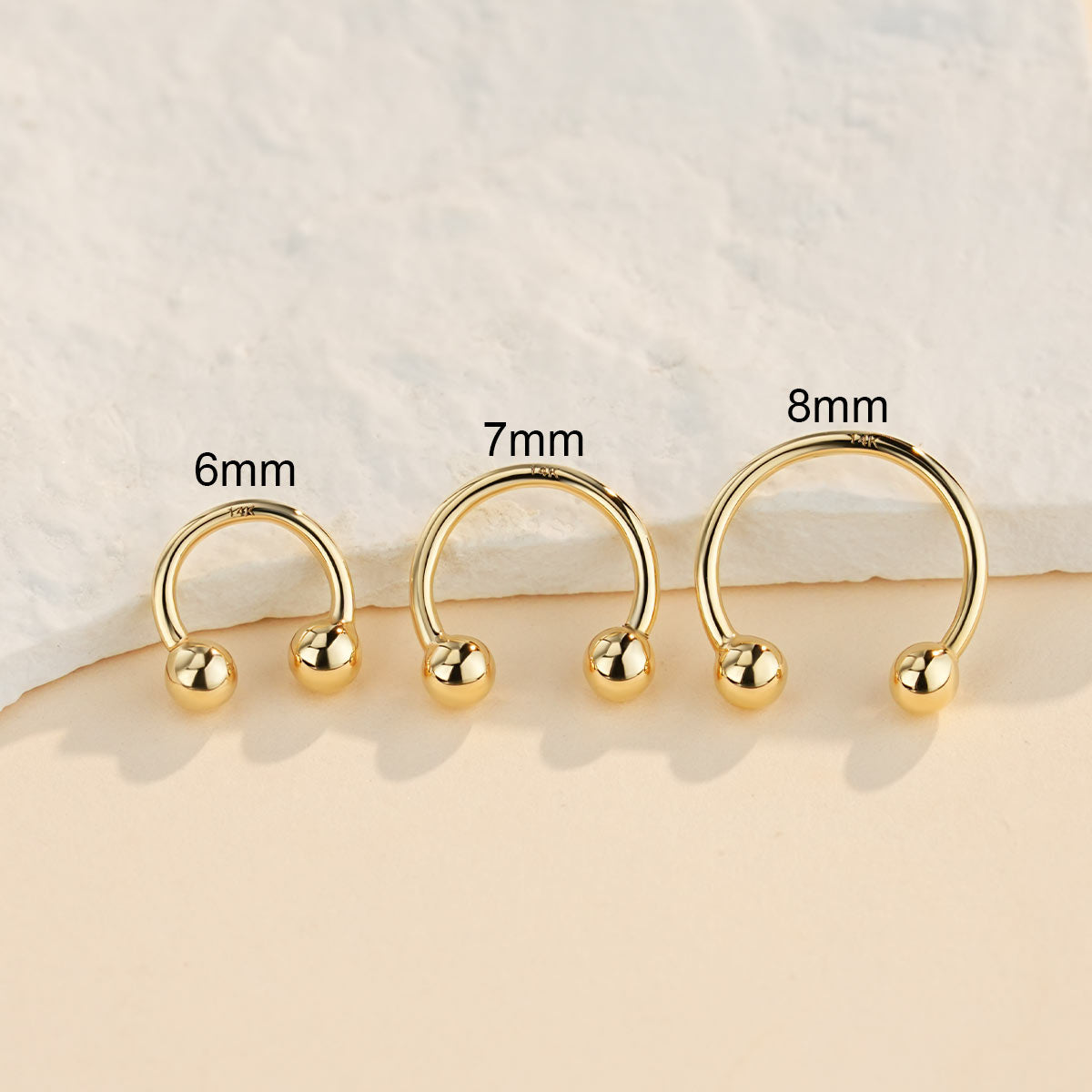 oufer horseshoe septum ring