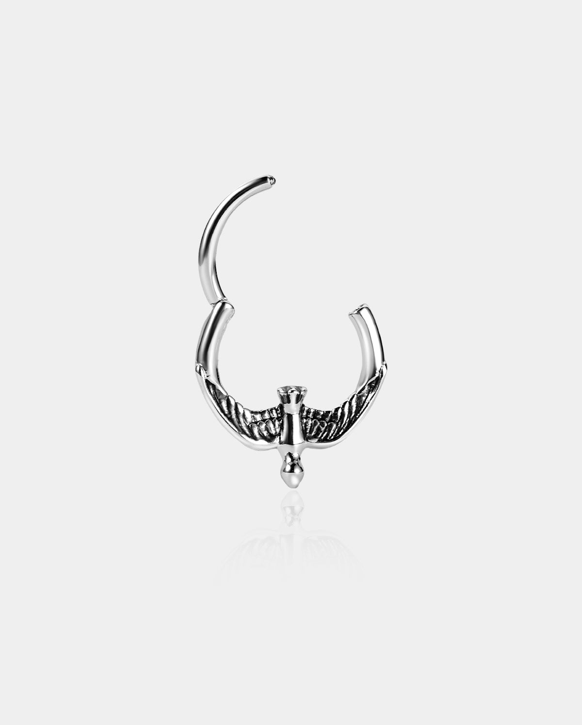 hinged segment dove daith ring