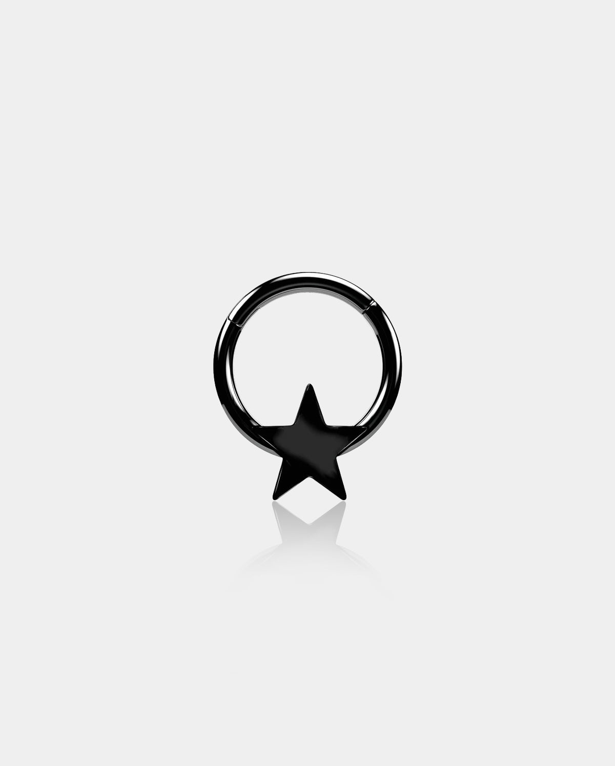 Star Hinged Septum Ring
