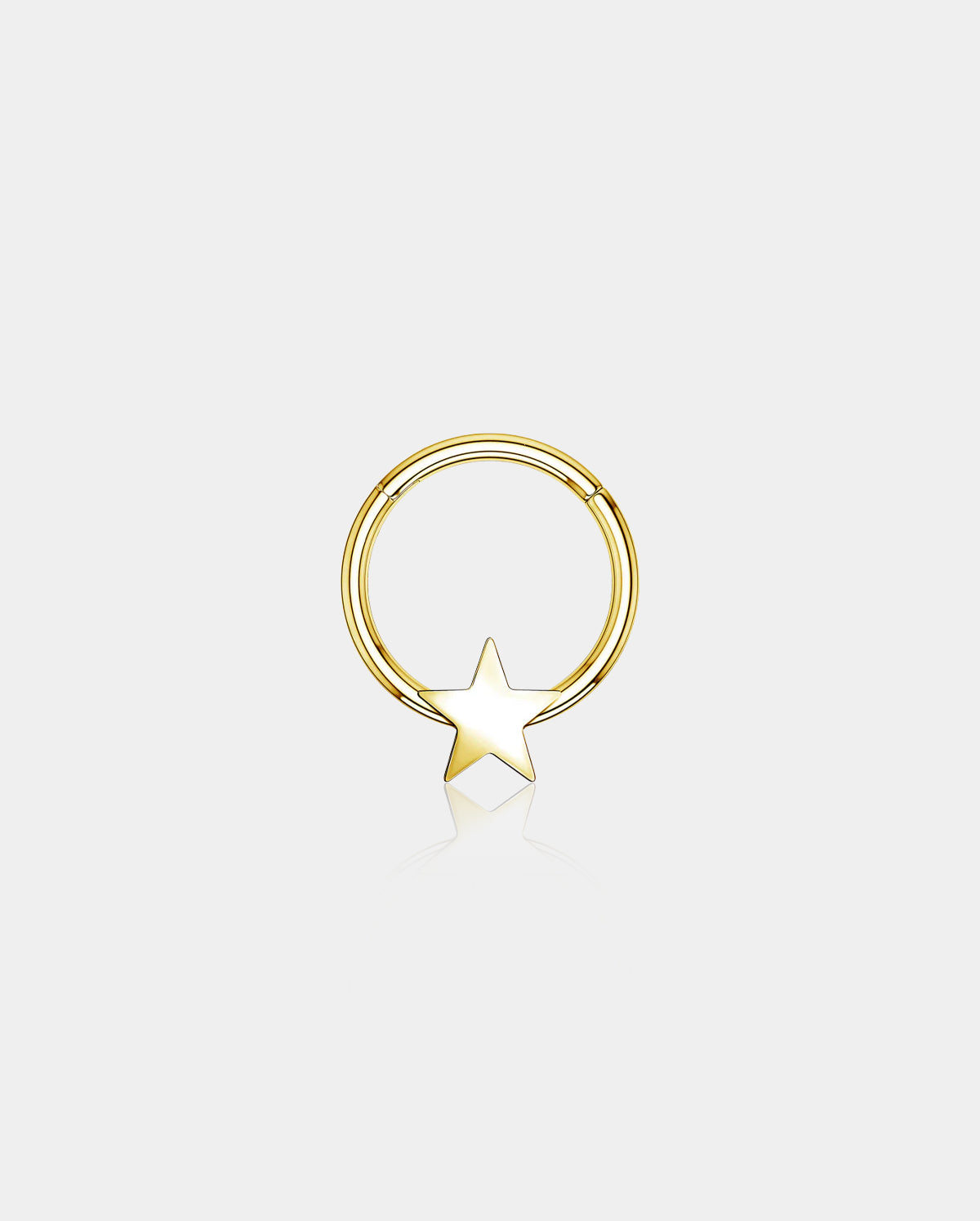 Star Hinged Septum Ring