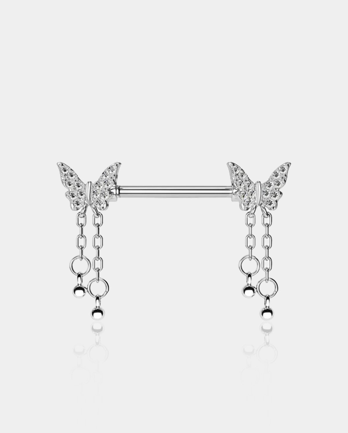dangle nipple piercings