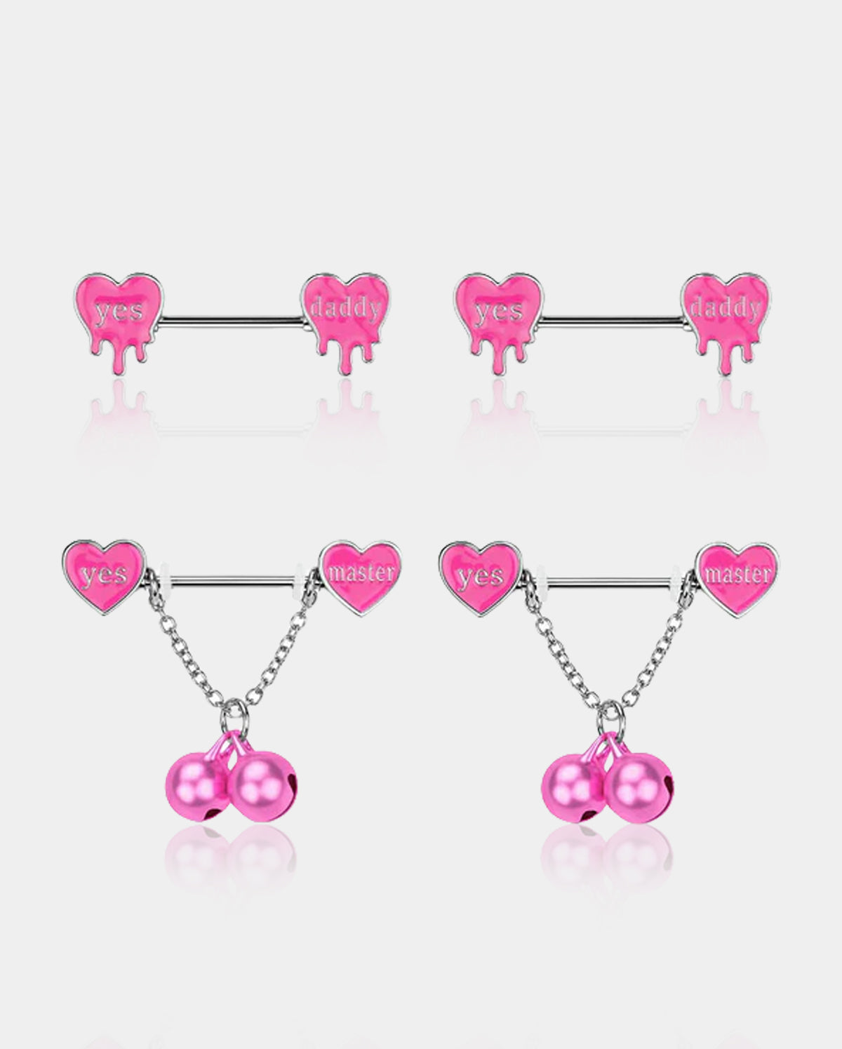 oufer pink nipple ring