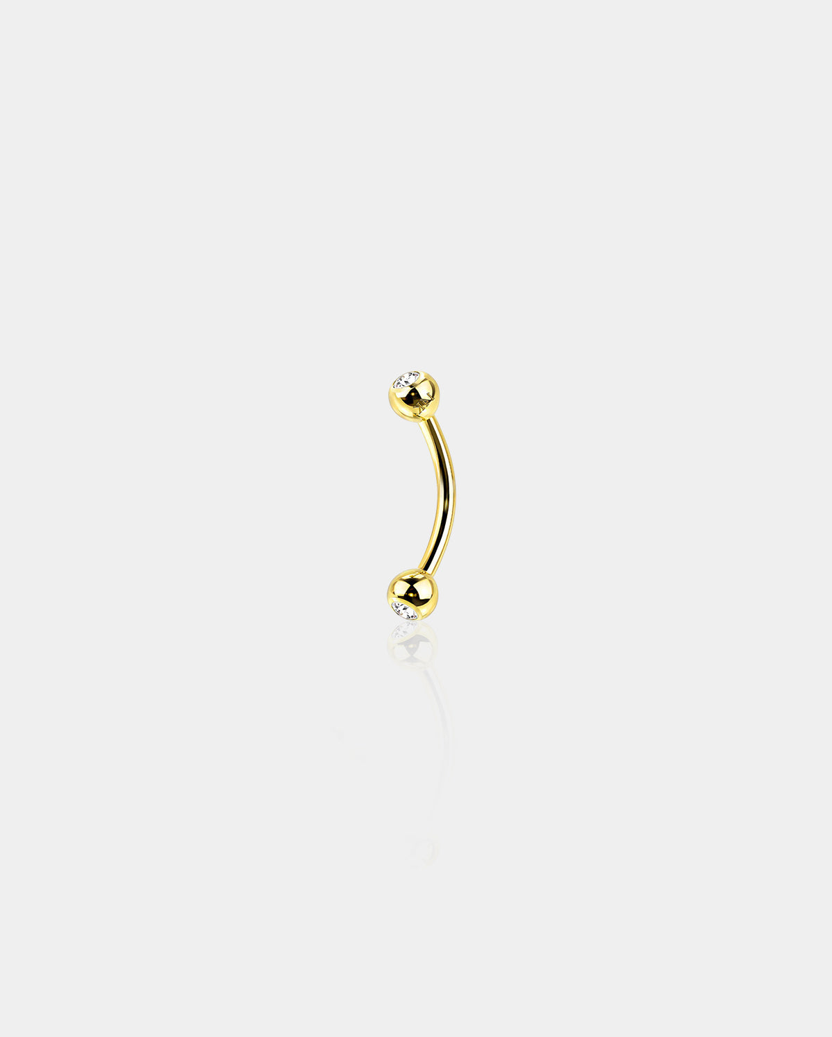gold rook piercing