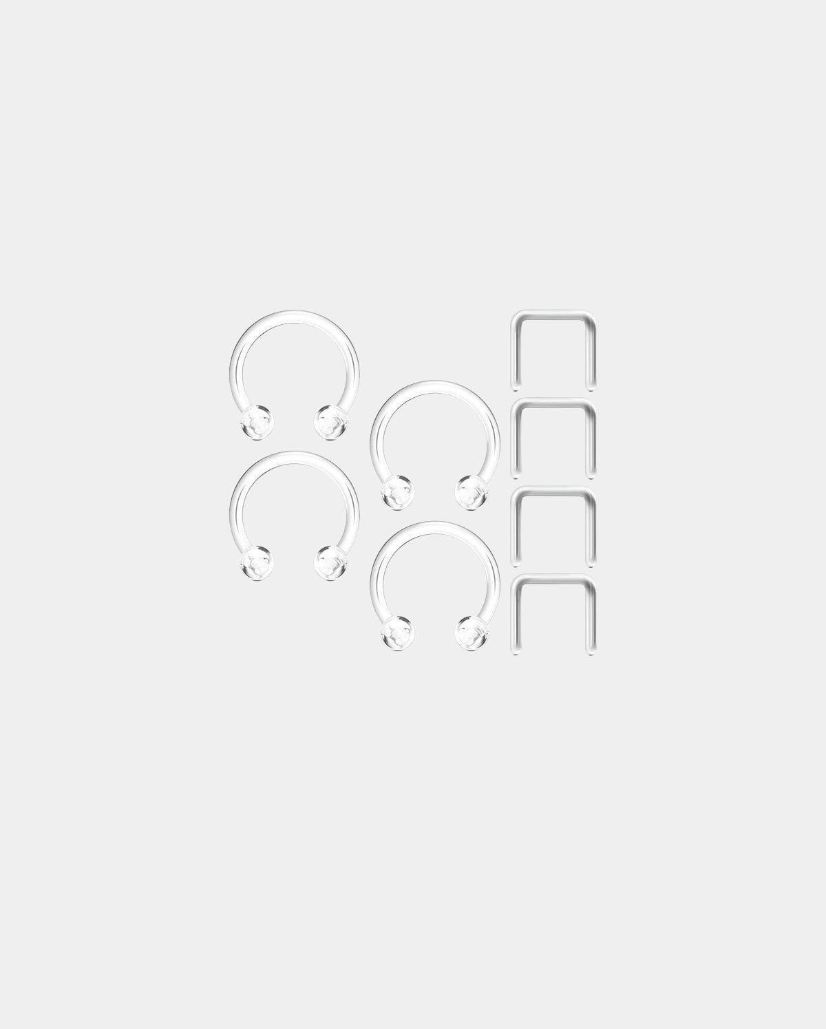 septum clear retainer