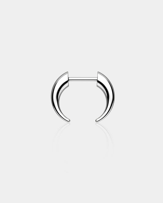 Pre-sale for 30 days: Tribal Fake Gauge Horn Threadless Septum Ring