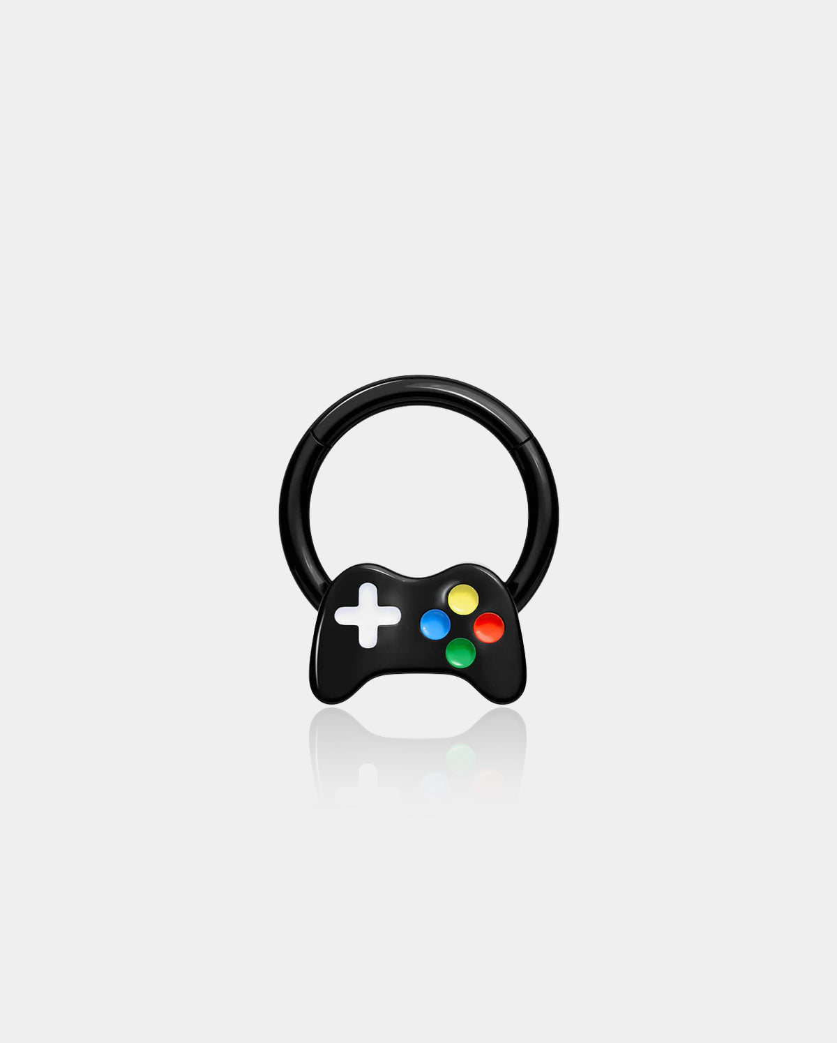 oufer black game controller septum ring