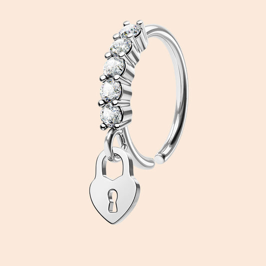 oufer lock nose ring