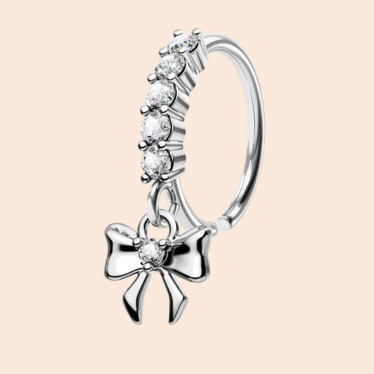 oufer bow nose ring