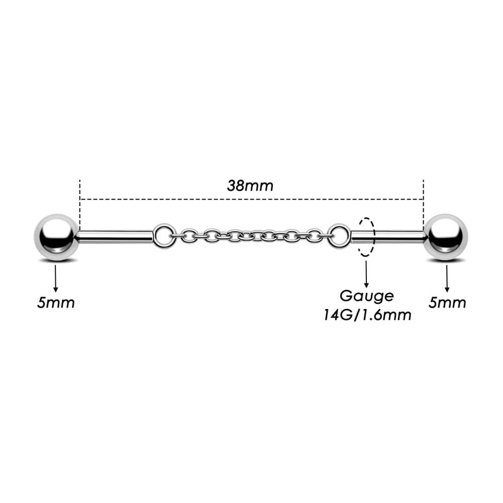 Simple Chain Industrial Barbell