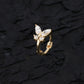 butterfly tragus hoop